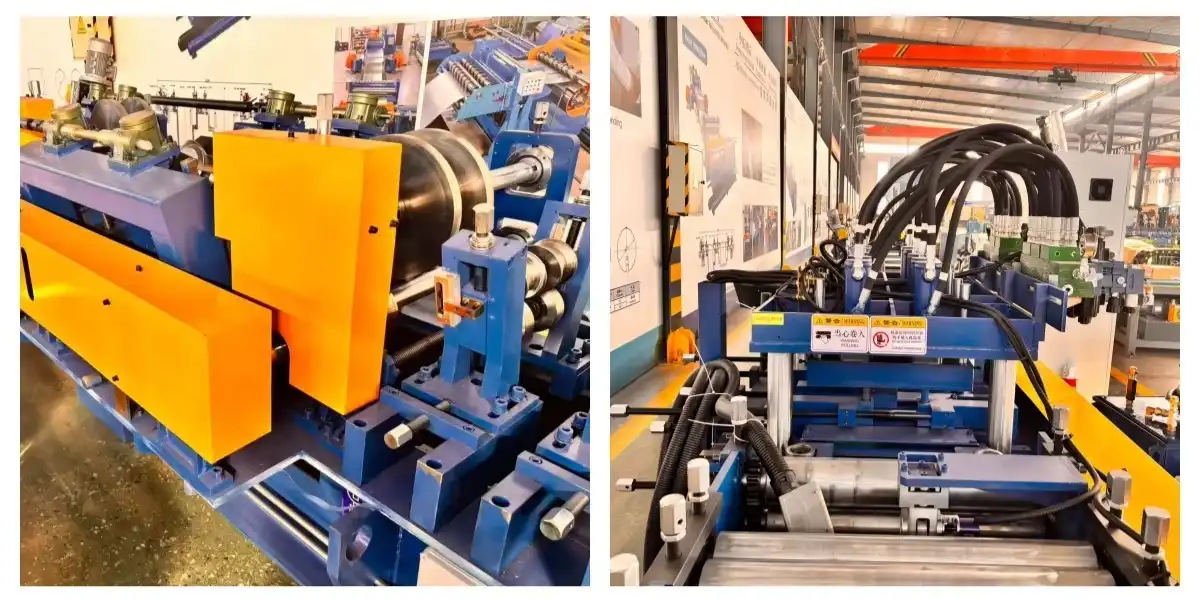 hat purlin machine