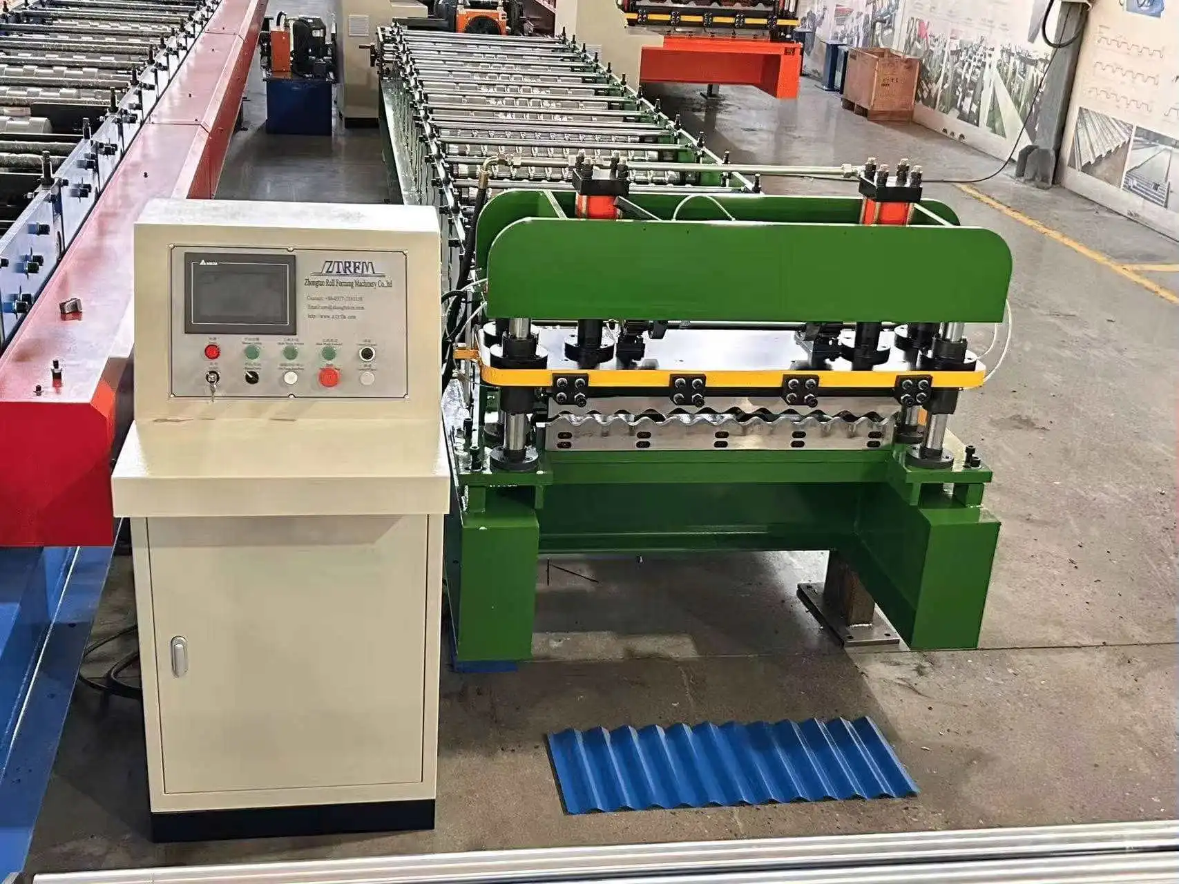 corrugated roof sheet roll forming machine corrugated roof sheet roll forming machine