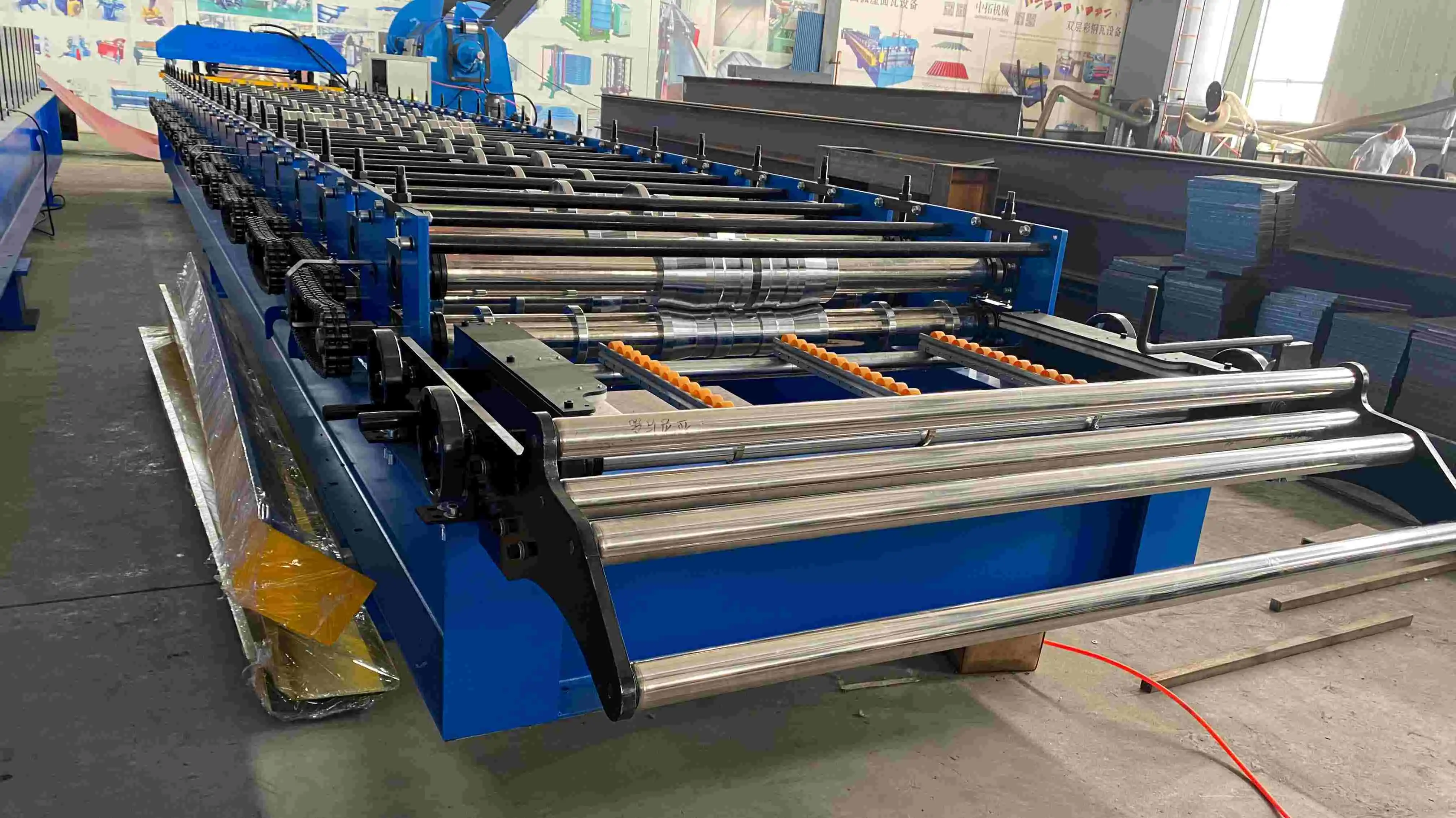tr4 tr5 trapezoidal roof sheet roll forming machine