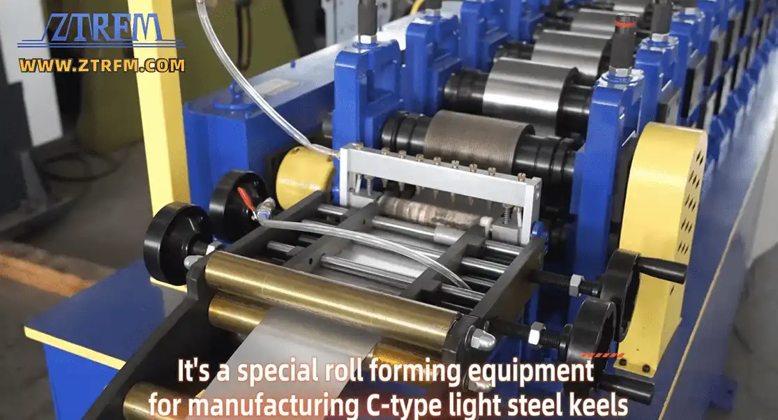 stud and track C channel production line stud and track C channel production line