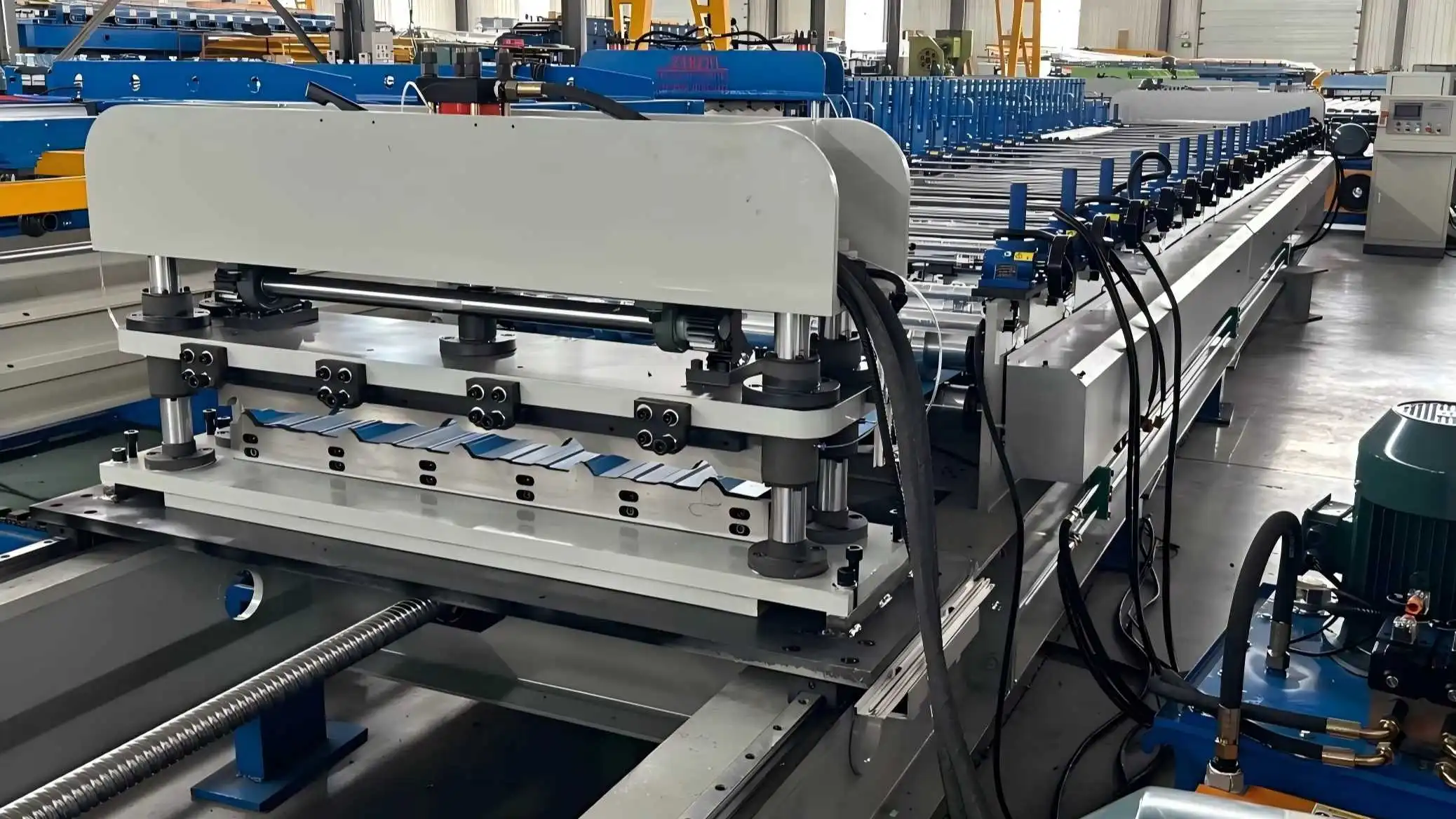 trapezoidal roof sheet roll forming machine trapezoidal roof sheet roll forming machine