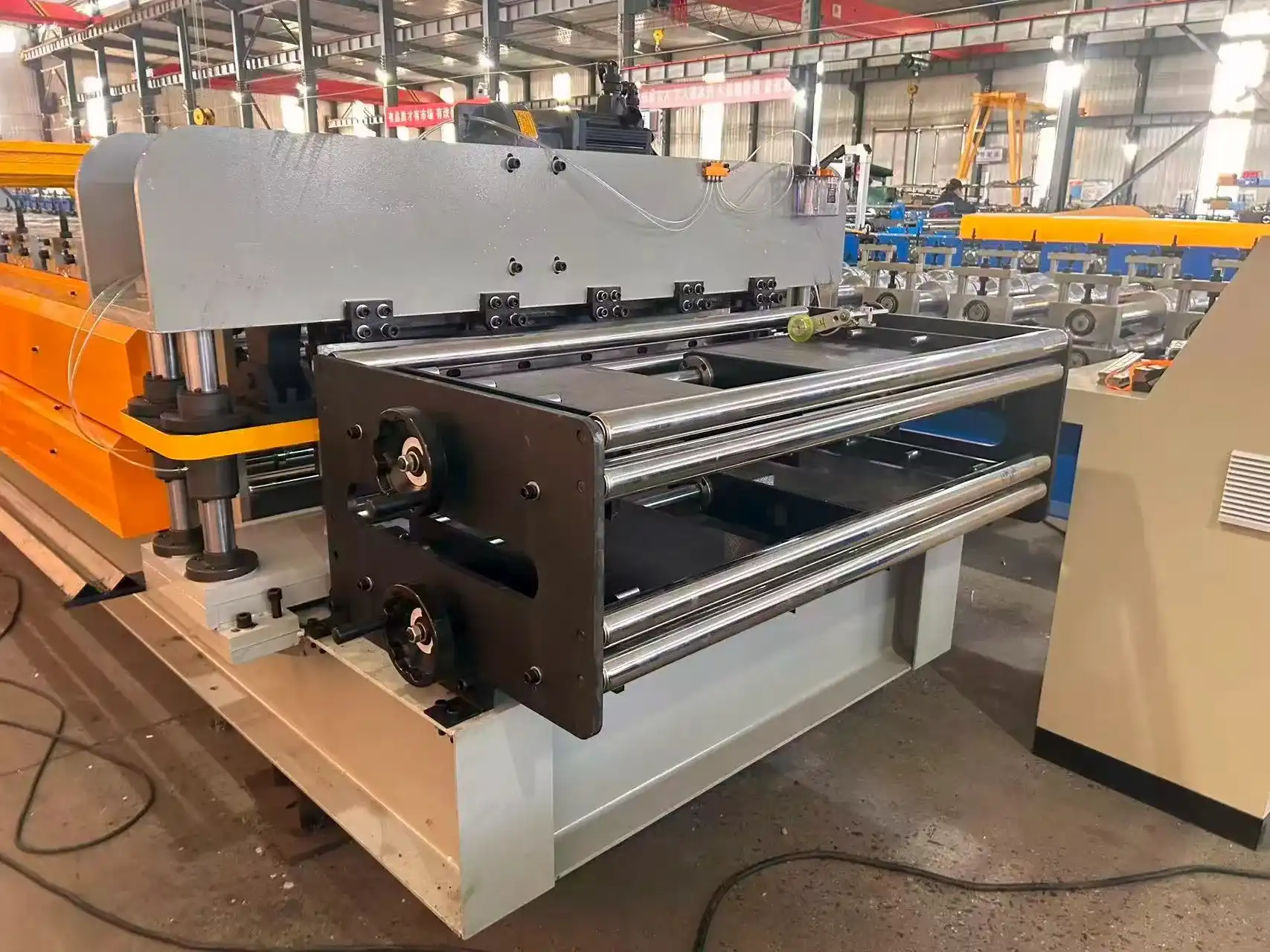 pbr agTrapezoidal roof tile roll forming machine pbr agTrapezoidal roof tile roll forming machine