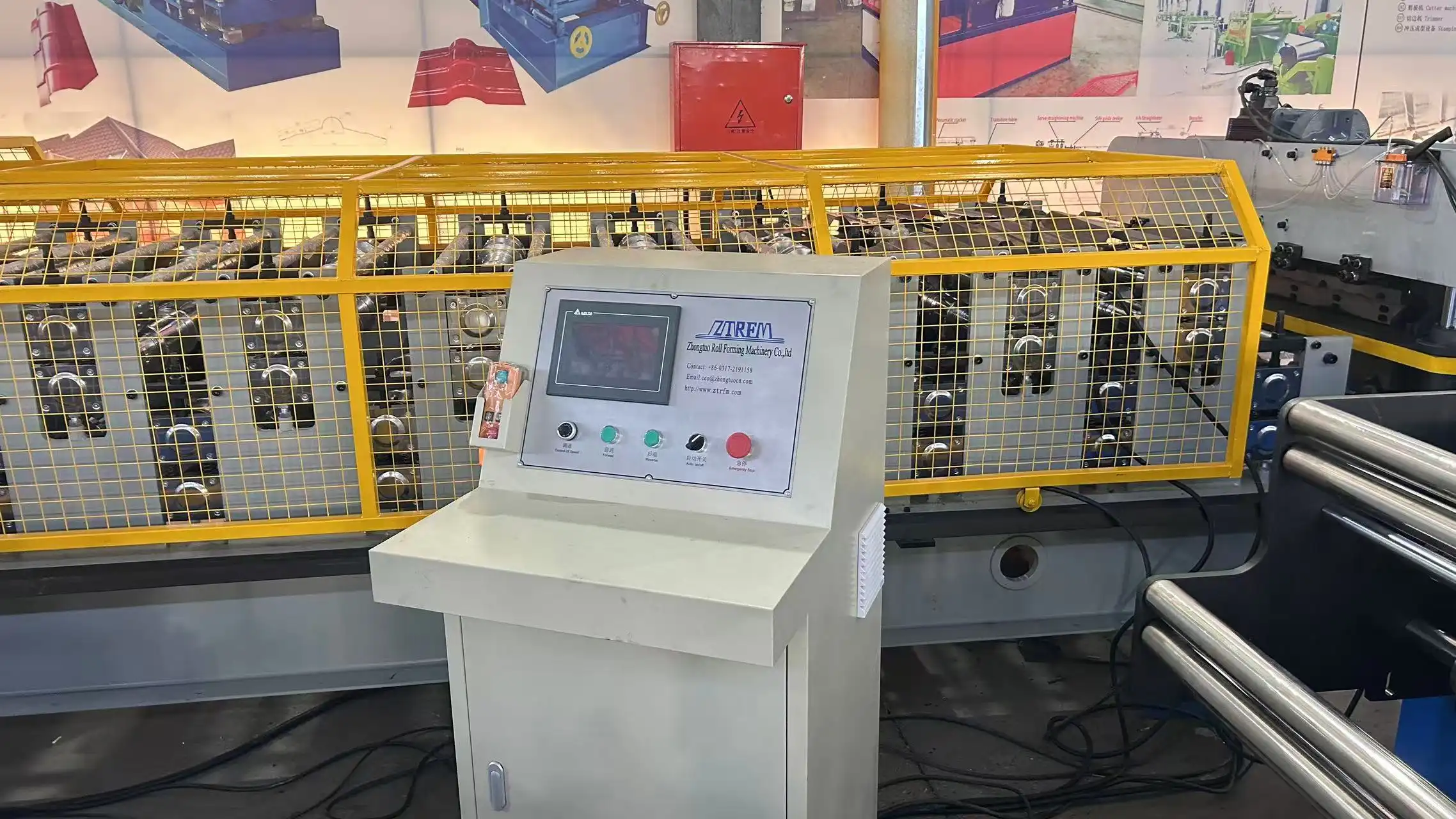pbr agTrapezoidal roof tile roll forming machine (3) pbr agTrapezoidal roof tile roll forming machine (3)