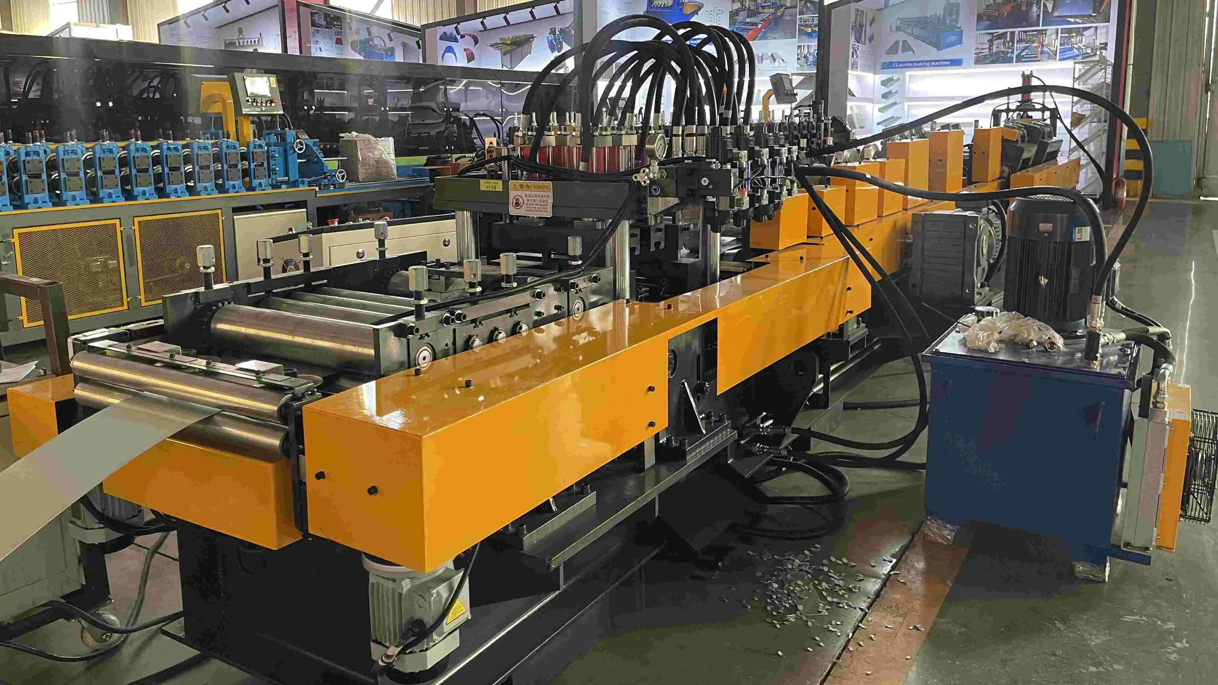 hat purlin machine hat purlin machine