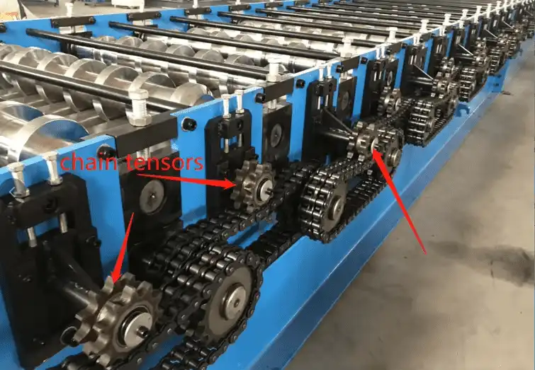 floor deck roll forming machine