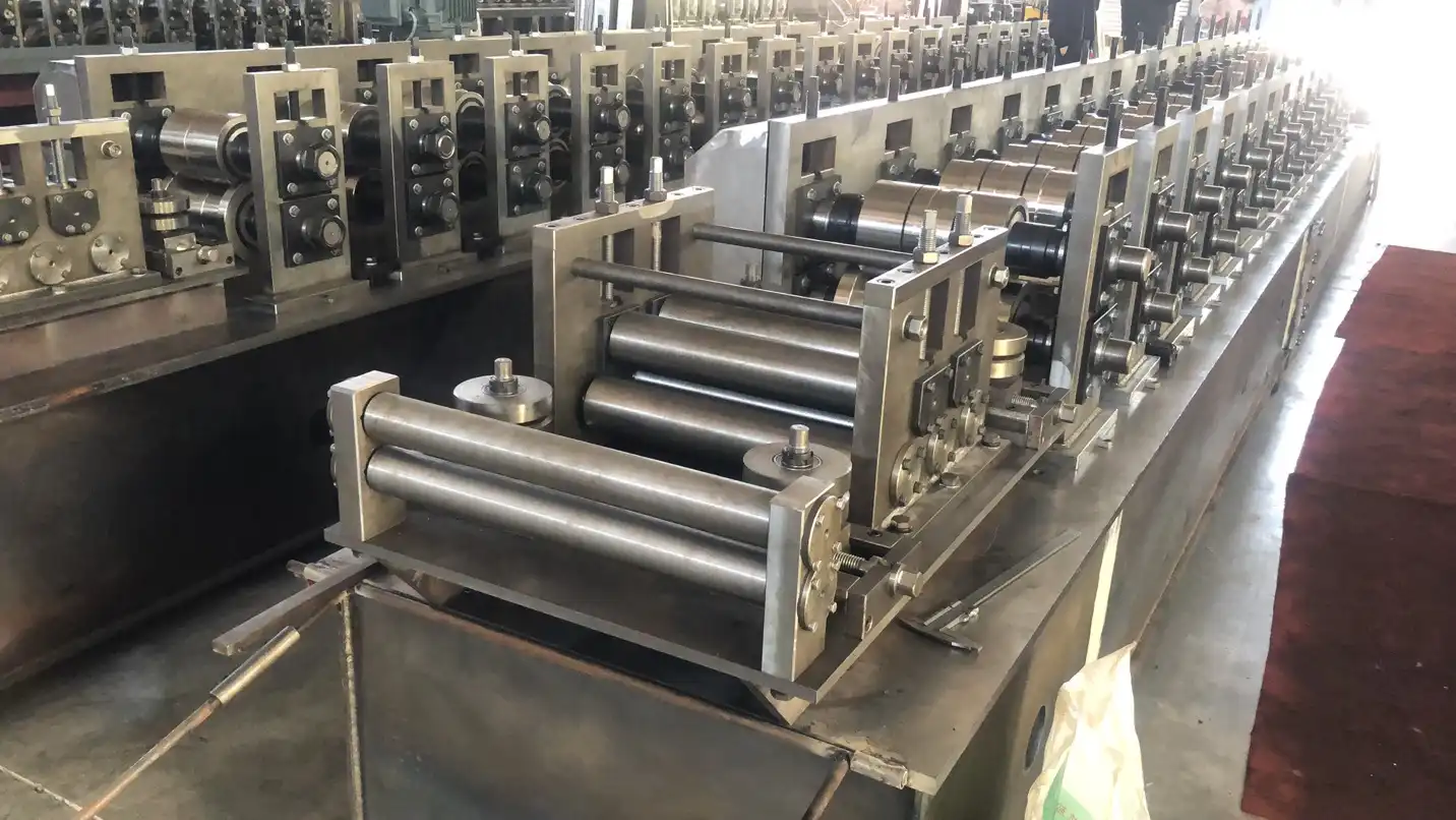 How a Roll Forming Machine Can Produce Shelves and Racks