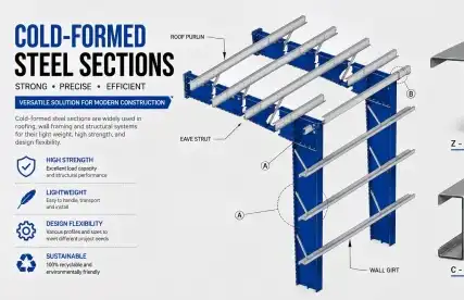 Cold-Formed Steel: Properties, Applications, and Comparison