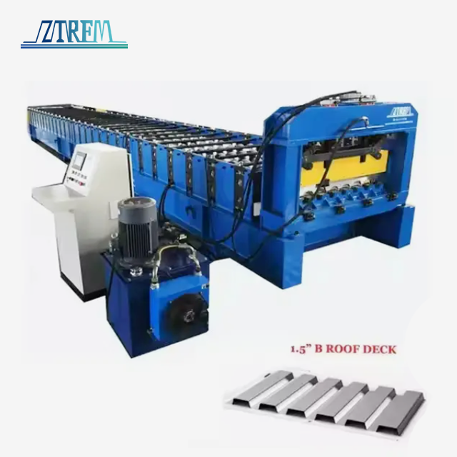 1.5″ B Wide Rib Roof Deck Machine