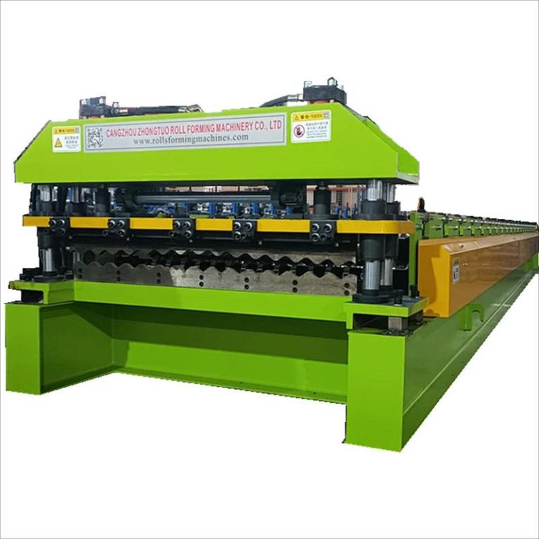 Read more about the article ZHOHGTUO New Material Corrugated Roofing Sheet Roll Forming Machine
