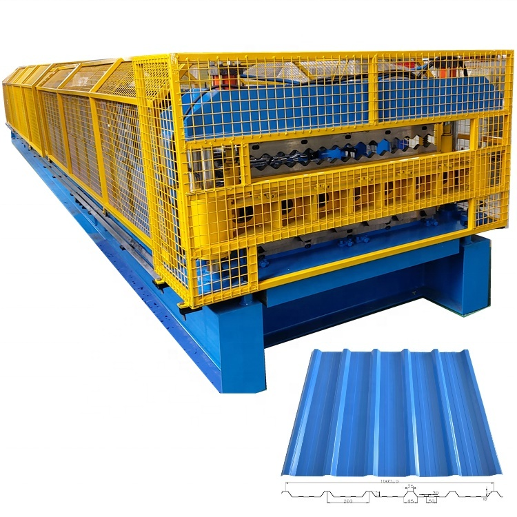 Read more about the article Metal Roofing Sheet with Felt Roll Forming Machine