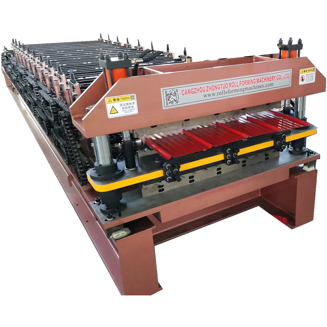 Read more about the article PV5 roof sheet and corrugated sheet roll forming machine