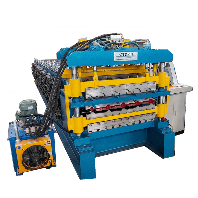 Read more about the article Triple Layer Roofing Sheet Roll Forming Machine