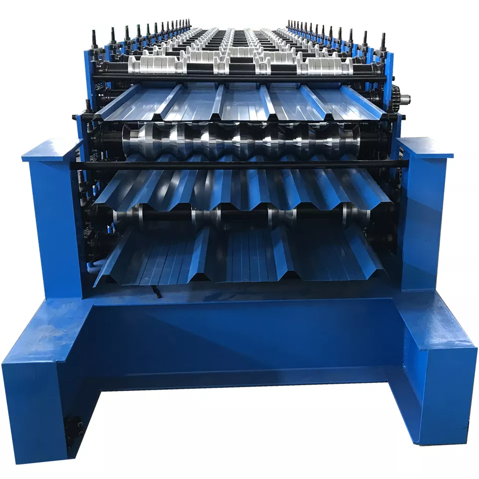 Read more about the article Three Layers Roll forming machine for Chile market