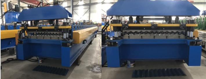 Corrugated Steel Sheet and Fencing Panel Roll Forming Machine