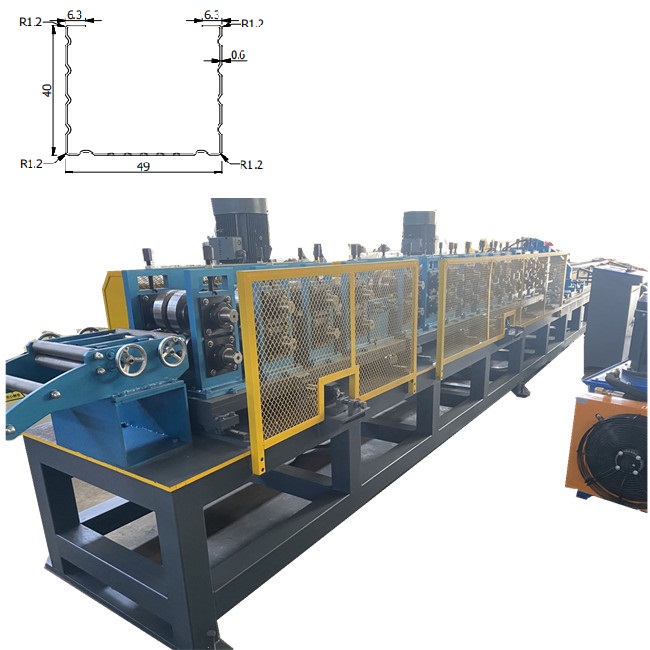 Automatic stud and track rolling forming machine