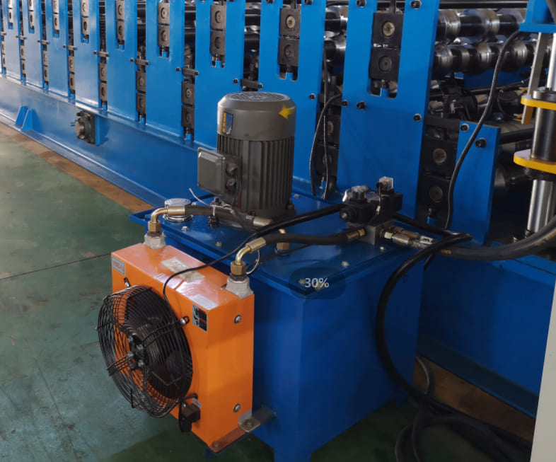 High speed glazed tile roll forming machine