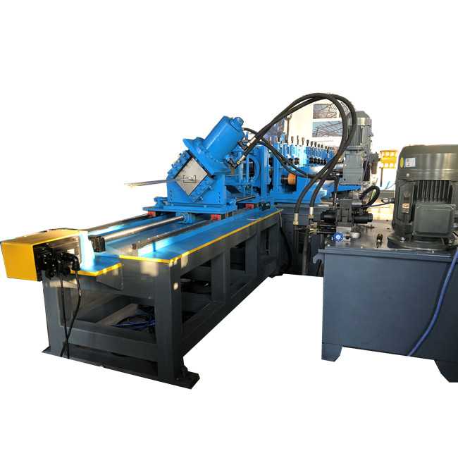 Read more about the article Automatic Multi-size C-channels & Box Channels Rolling Forming Machine