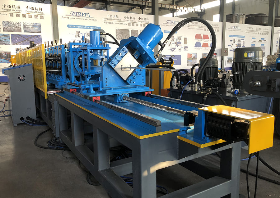 Automatic Multi-size C-channels & Box Channels Rolling Forming Machine