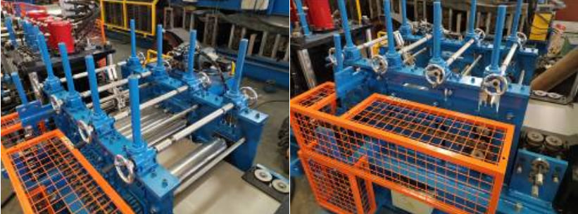 Automatic one bottom control C to Z CZ purline rolling forming machine