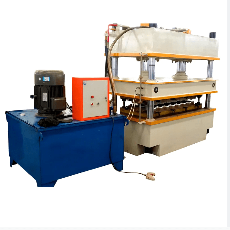 Read more about the article Stone Coated Roofing Tile Making Machine