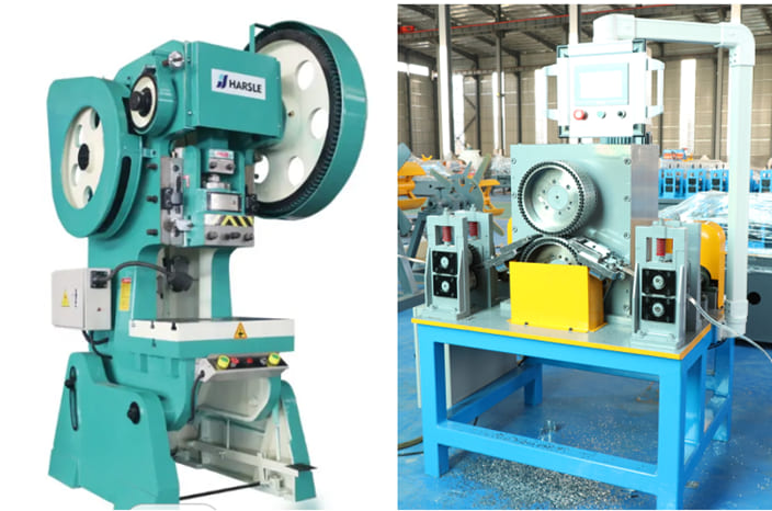 Slotted Angle Light Duty And Heavy Duty Rolling Forming Machine