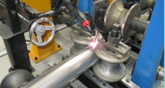 Slow Speed Laser Welding Stainless Steel Tube Making Machine