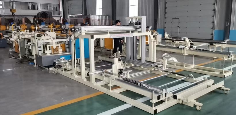 Stacker For The Metal Rolling Forming Machine