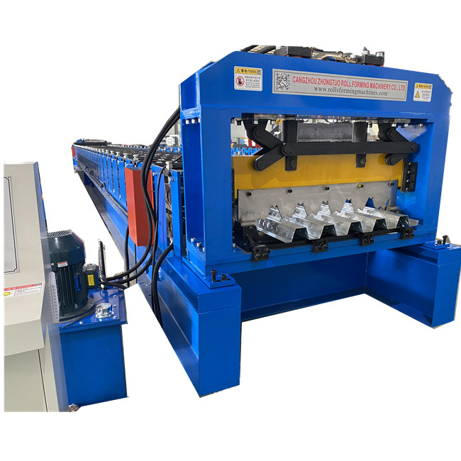 Read more about the article Composite Metal Deck Rolling Forming Machine for USA