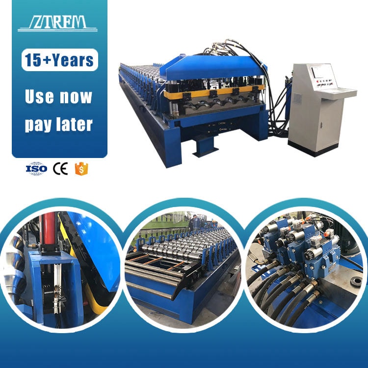 ZTRFM OEM ODM Customized Glazed Roofing Tile Roll Forming Machinery Glazed Roof Tile Machine