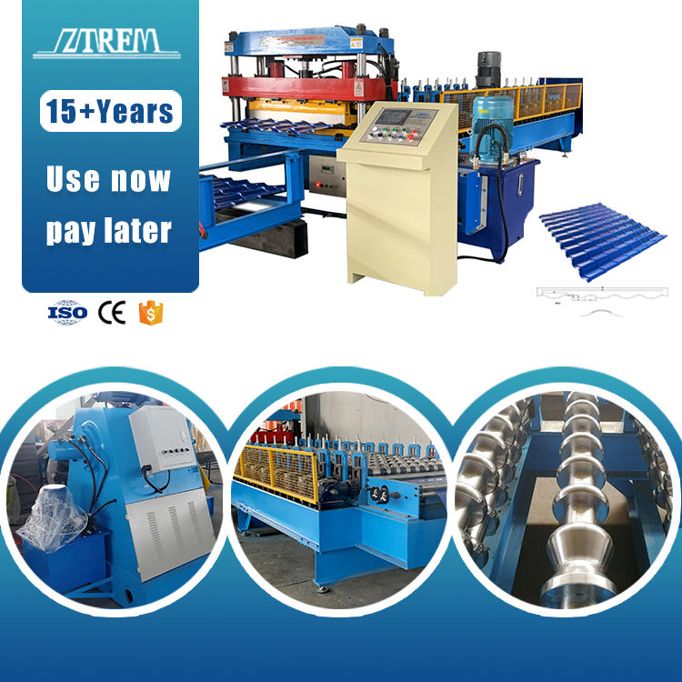ZTRFM OEM ODM Customized High Speed Metal Glazed Tile Machine Roofing Sheet Making Machine Hot Sale To Azerbaijan