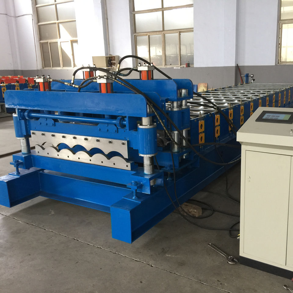 good price steel metal zinc roofing tile roofing sheet roof panel making rolling forming machine