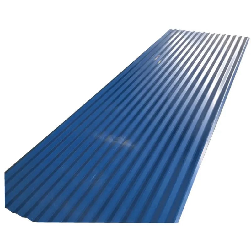 the product of the corrugated roofing machine