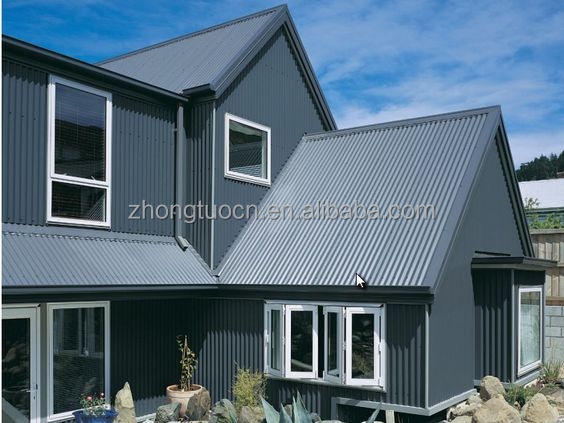 the application of the corrugated roof sheet