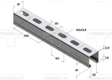 Drawing Profile of the Solar Panel Bracket