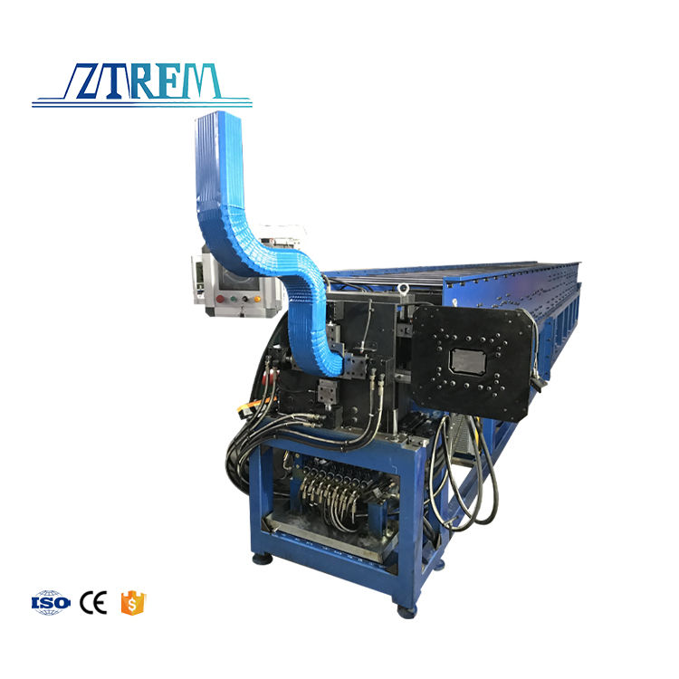 Read more about the article ZTRFM OEM ODM Gutter Making Machine For Sale Square Downspout Machine Roofing Gutter Making Machine