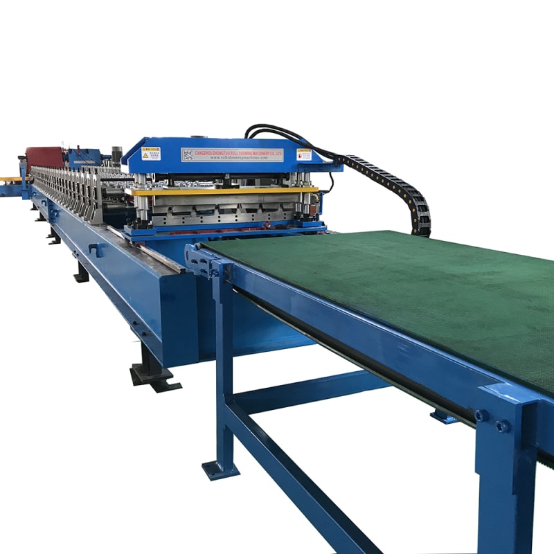 Zhongtuo High Speed Metal Roof Tile Roll Forming Machine ZTRFM