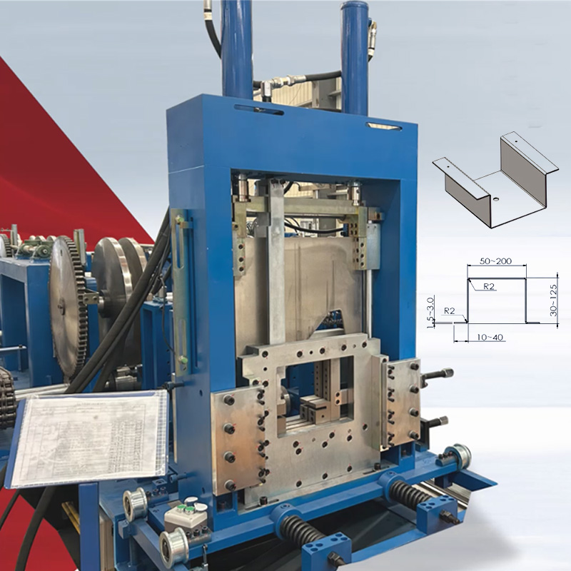 Read more about the article Cross shaped steel changing and rolling forming equipment